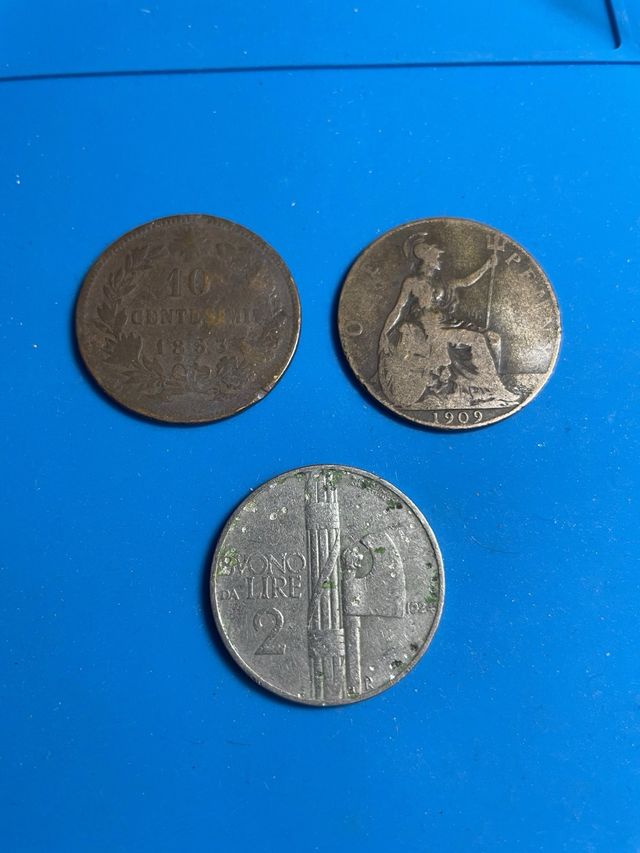 Monete antiche dal 1853