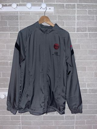 Chaqueta Nike PSG Gris Roja