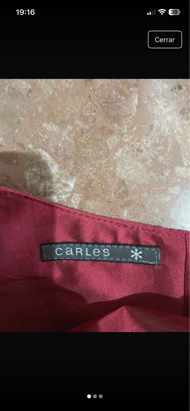 Conjunto falda y top rosa