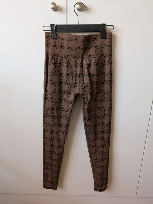 Mallas Guess Logo Estampado 4G Marrón