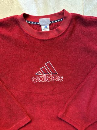 Sudadera Adidas Vintage Retro Estilo Forro