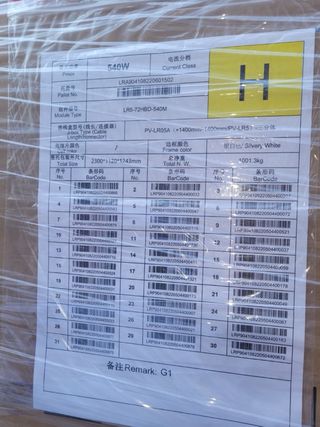 Paneles Solares Nuevos en Caja