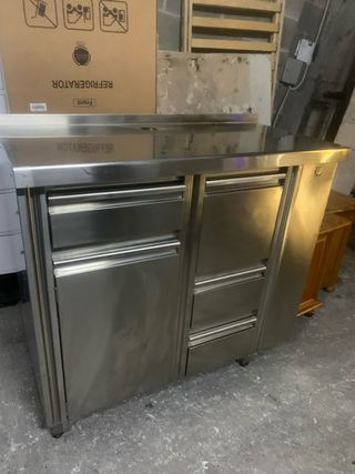 Mueble cafetero inox hostelería