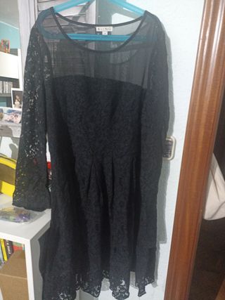 Vestido Kling Negro Talla xl