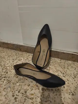 Zapatos planos Atmosphere azul