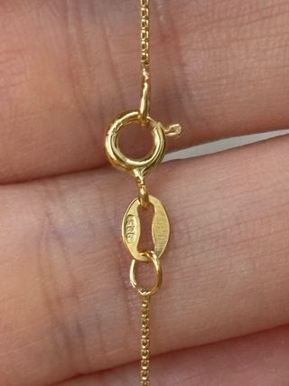 catenina veneziana argento 925 placcato oro