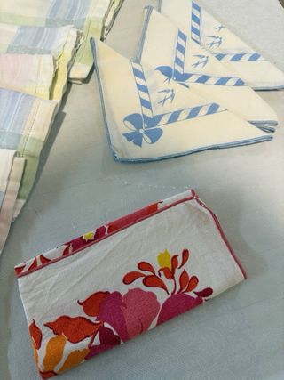 Set 16 tovaglioli cotone fantasia 