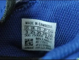 Zapatillas Fútbol Adidas Nemeziz Talla 35