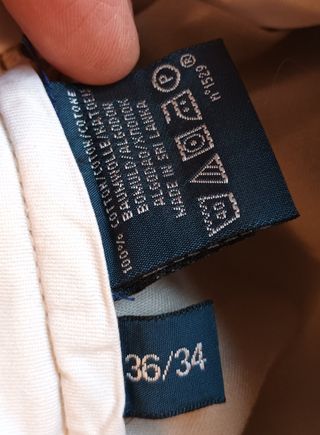 Pantalón Ralph Lauren Beige W36 ENG. XXL ESP