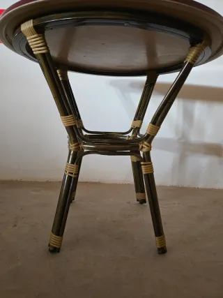 Mesa exterior para restaurantes