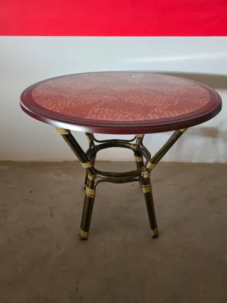 Mesa exterior para restaurantes