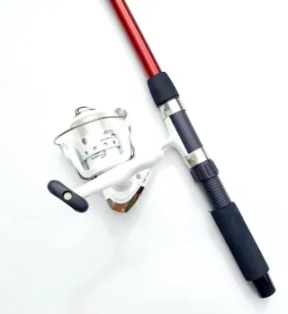 Equipo de pesca , SPINNING, Caña telescópica, Egin