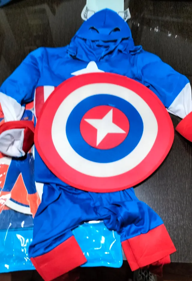Disfraz Capitán América Talla 7-9