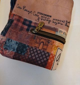 Mochila saco Aneke patchwork