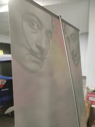 Lona enrollable para publicidad