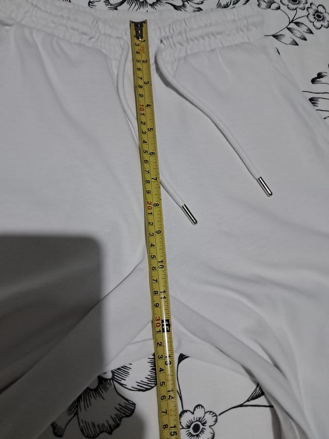 Pantalón ancho Zara blanco