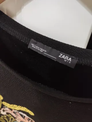 Minifalda Zara Negra