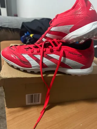 Botas Adidas Predator Pro TF Rojas . 43