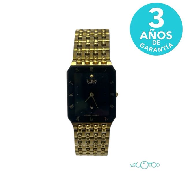Reloj Citizen Vintage Oro Negro