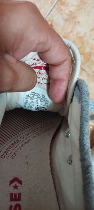 Converse Jack Purcell Ox Footpatrol Gris