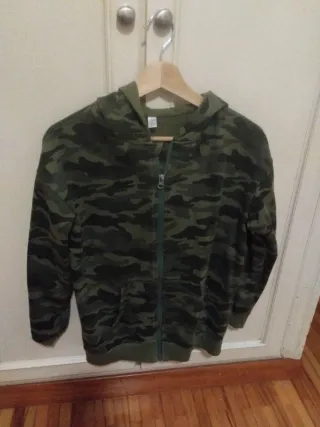 Chaqueta militar camuflaje