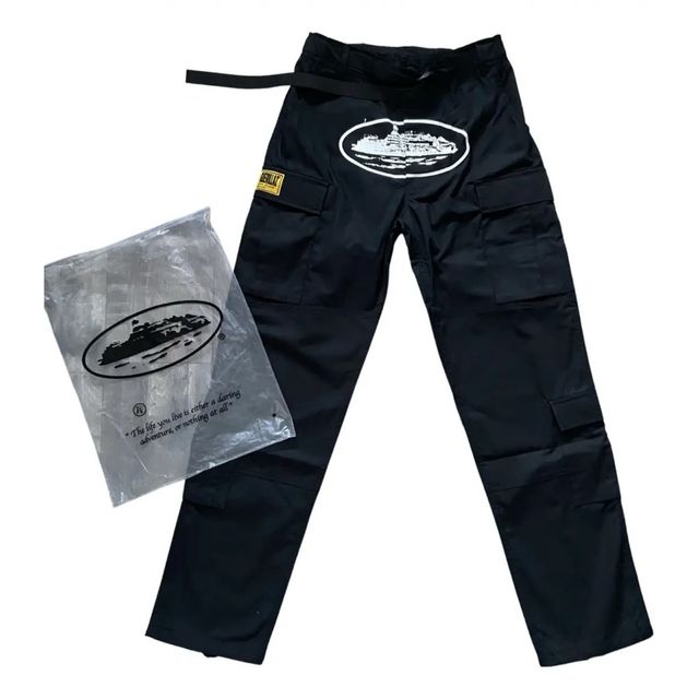 Pantalones Cargo Corteiz Negros