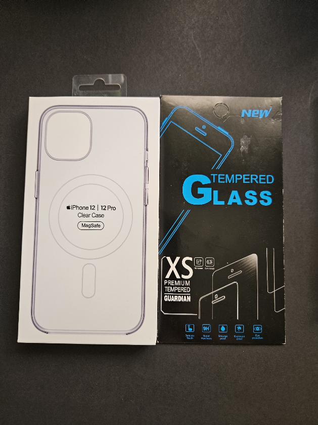 Custodia trasparente per iPhone 12/12 Pro