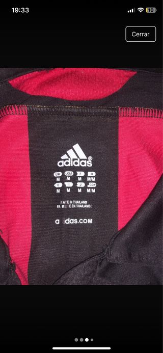 Camiseta Kaka Milán 2007 Adidas