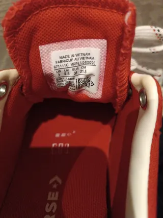 Zapatillas Converse Star Player rojas