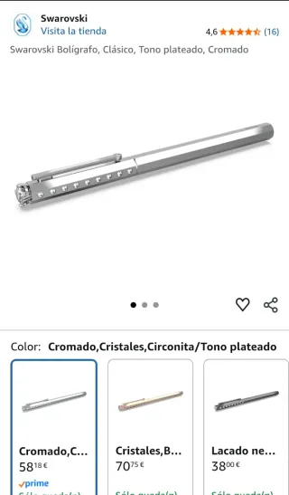 Bolígrafo Swarovski "Millenia"