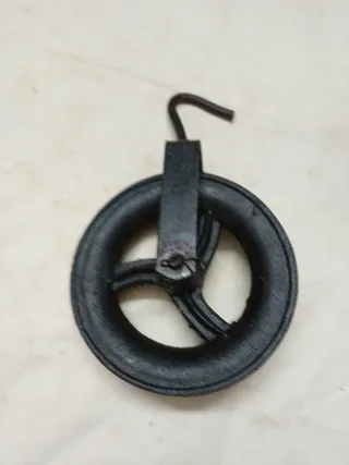 Polea de hierro fundido