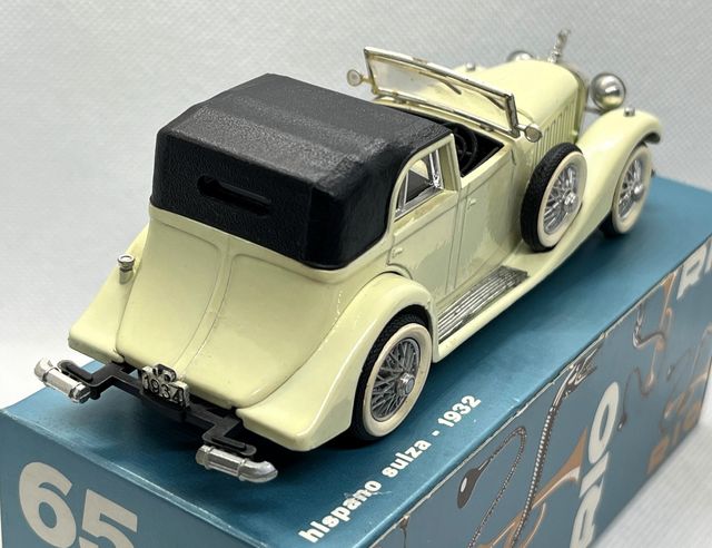 RIO HISPANO SUIZA LANDAULET 1932 ESC.1/43, NUEVO
