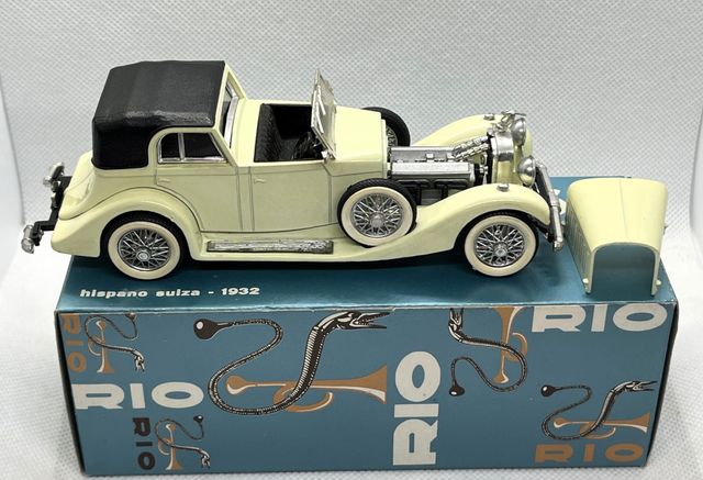 RIO HISPANO SUIZA LANDAULET 1932 ESC.1/43, NUEVO