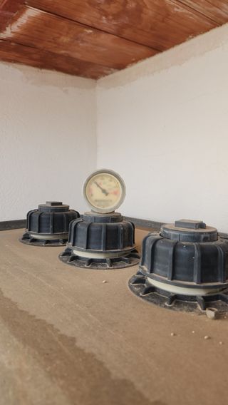 Serbatoio in acciaio inox 1000L + caldaia Domusa