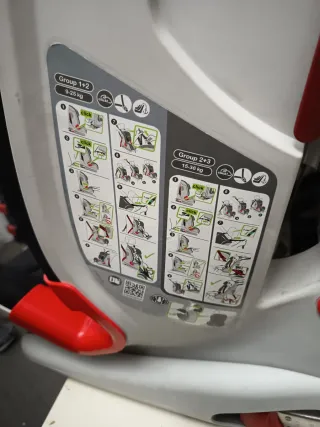 Silla coche Britax Römer Isofix