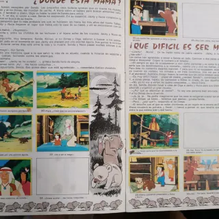 Álbum Cromos Jacky el Oso de Tallac