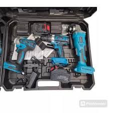 Set di utensili elettrici composto da trapano avvi