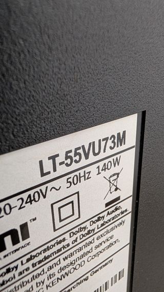 TV LED JVC LT-55VU73M PARA PIEZAS