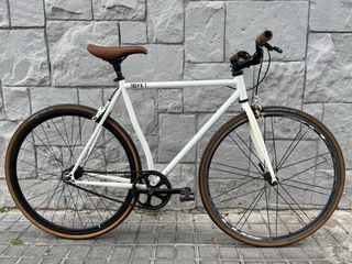 Bicicleta Fixie Blanca