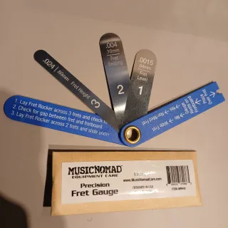 Galgas de Precisión para Trastes MusicNomad