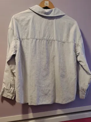 Blusa Zara con cordones