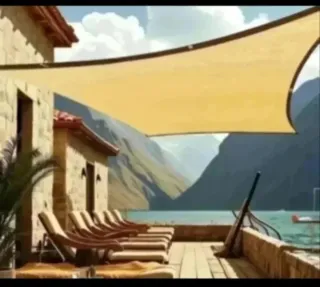 2 Toldos Vela Rectangular 3X4