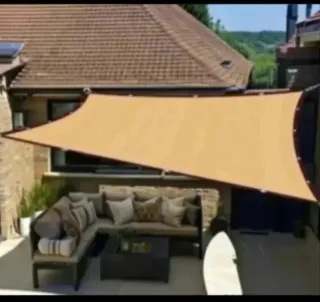 2 Toldos Vela Rectangular 3X4