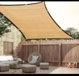 2 Toldos Vela Rectangular 3X4