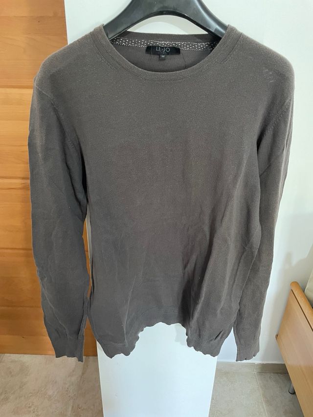 Maglioncino Liu Jo Uomo Grigio Taglia M