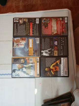 Lote 6 Películas DVD: Kickboxer, Snatch, Chicago..