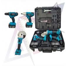 Set di utensili elettrici composto da trapano avvi