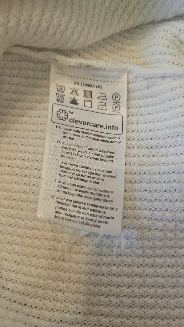 Maglione bianco taglia unica