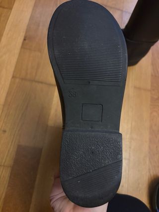 Botas de agua TNG negras con cremallera