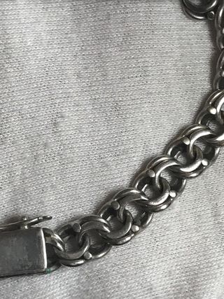 Pulsera Plata Ley Grande + Regalo